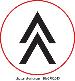 Arrow big black set icon. icon. Arrow. Cursor. Modern simple arrow. Vector illustration Arrow vector with elegant style and black color.