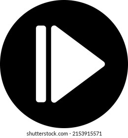 Arrow Black Vector Illustration Icon