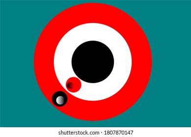 Arrow Board for Simple Company Logo's or emblem. Vector Illustration
