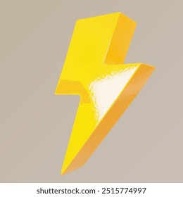 seta parafuso elétrico vetor 3d