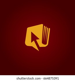 arrow book logo