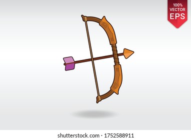 arrow and bow cartooon vector pack