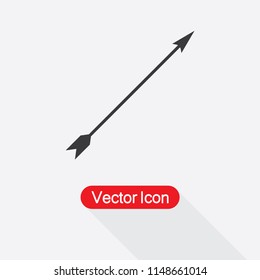 Arrow Bow Icon Vector Illustration Eps10