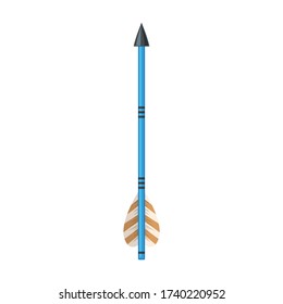Arrow for bow vector icon.Cartoon vector icon isolated on white background arrow for bow.