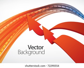 arrow business background