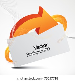arrow business background