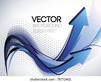 arrow business background