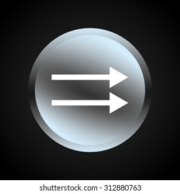 arrow button design, vector illustration eps10 graphic 
