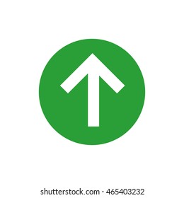 arrow button direction infographic symbol icon. Isolated and flat illustration. Vector graphic