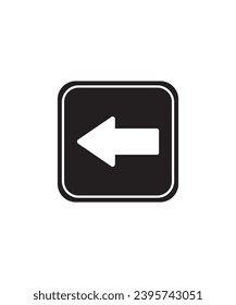 arrow button icon, vector best flat icon.