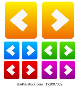 Arrow buttons