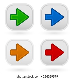 Arrow buttons in 4 colors