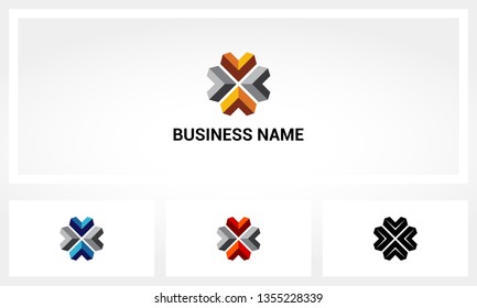 Arrow Center Block Logo