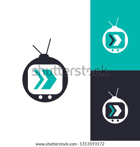 Arrow Channel Logo Inspiration Template