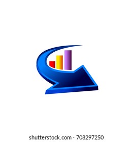 arrow chart finance