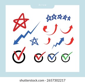 arrow, checkpoint, icon, orientation, position, elevation, decoration