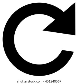 arrow in a circle icon 