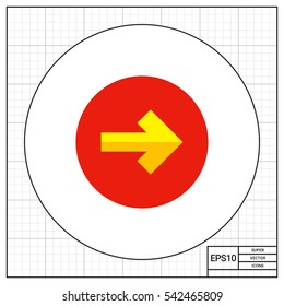 Arrow and Circle Icon