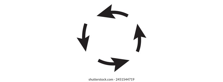 Arrow, circle, icon. Element of arrow for mobile concept and web apps illustration. Thin flat icon for website design and development, app development. Premium icon on white background eps 10
