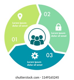 Arrow Circle Infographic