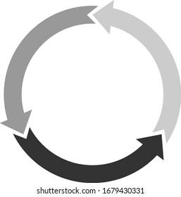 KREIS FÜR INFOGRAFIK. PROBENAHMESYMBOL FÜR DIAGRAM, PRÄSENTATION UND CHART. GRAPHISCHE ELEMENTE