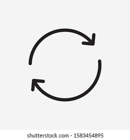 arrow circle sign icon design vector illustration