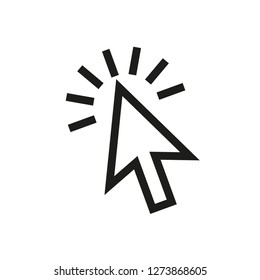 Arrow click icon