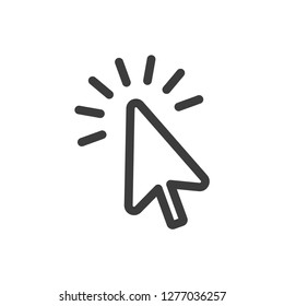 Arrow click icon