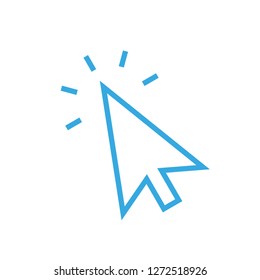 Arrow click pointer icon