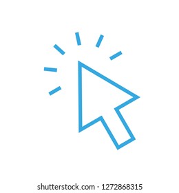 Arrow click pointer icon