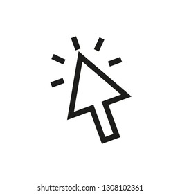 arrow clicking icon