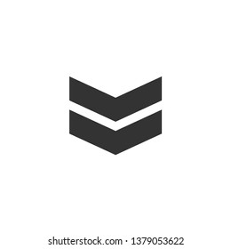 Arrow clip art graphic design template vector