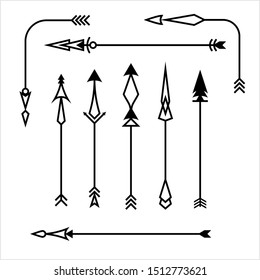Arrow Collection, Various Vector Art Illustration