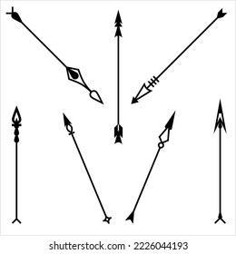 Arrow Collection, Various Vector Art Illustration