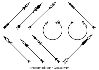 Arrow Collection, Various Vector Art Illustration