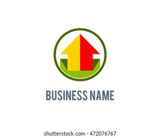 arrow up color logo