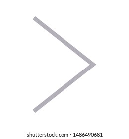 arrow colour line vector icon