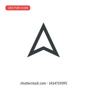 Arrow Compass Icon Vector Illustration Design