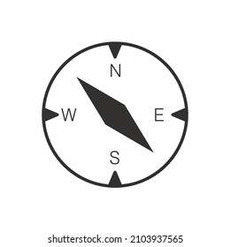 Arrow Compass icons  symbol vector elements for infographic web