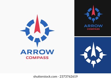 "Arrow Compass Logo" is a design asset that features a logo design incorporating arrows and a compass, making it ideal for companies or brands related to navigation, exploration, or guidance.