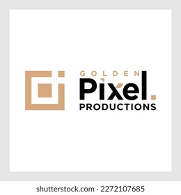 arrow creative logo icon design concept idea for a company or business. media play logo design with colorful triangle pixel. Abstract business logo icon design template with arrow. Vector color sign.