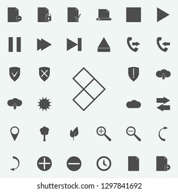 Arrow cubes icon. web icons universal set for web and mobile