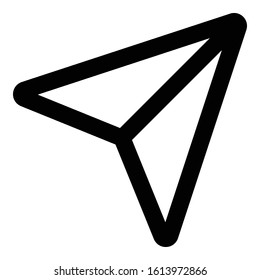 
Arrow, cursor Bold Vector Icon which can be easily edited or modified
