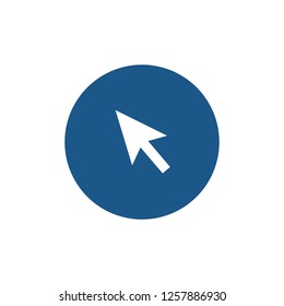 Arrow cursor click icon sign symbol