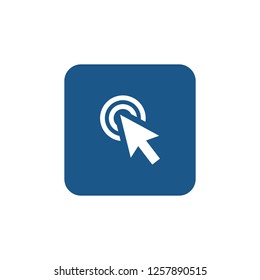 Arrow cursor click icon sign symbol