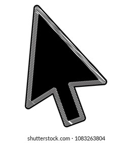 arrow cursor click internet icon