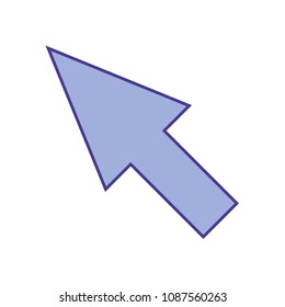 arrow cursor click web icon image