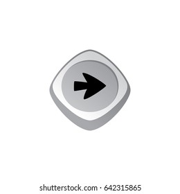 arrow cursor glossy color app icon button game asset theme vector art