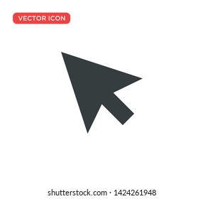 Arrow Cursor Icon Vector Illustration Design