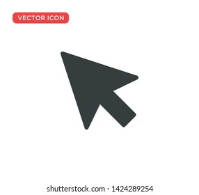 Arrow Cursor Icon Vector Illustration Design